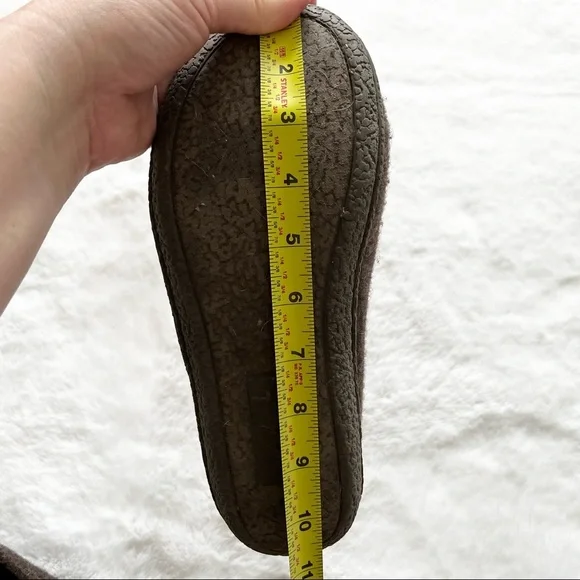 WOOLRICH TWO TONED COLOR BLOCK WOOL SLIPPERS STYLISH SOPHISTICATED - Picture 7 of 8